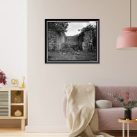 Pearle Cotton Mill & Dam, Elbert County Road 245, Elberton vicinity, Elbert County, GA - 13 Classic, Historic Print