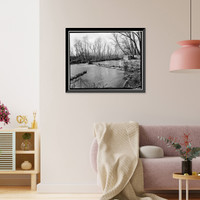 Pearle Cotton Mill & Dam, Elbert County Road 245, Elberton vicinity, Elbert County, GA - 20, Antique Poster