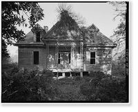 Grogan House, Northwest Side County Road, Middleton, Elbert County, GA - 2, Historic Print
