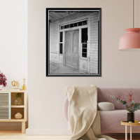 Grogan House, Northwest Side County Road, Middleton, Elbert County, GA - 8, Historic Print