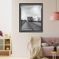 Second Avenue Bridge, Spanning Oostanaula on State Route 101 (Second Ave, Rome, Floyd County, GA - 4, Vintage Print