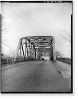 Second Avenue Bridge, Spanning Oostanaula on State Route 101 (Second Ave, Rome, Floyd County, GA - 5, Historic Print