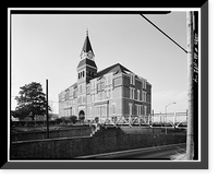 Atlanta University, Stone Hall, Morris Brown College Campus, Atlanta, Fulton County, GA - 4, Antique Poster