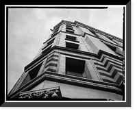 Historic Framed Print, Equitable Building, 25 Pryor Street Northeast, Atlanta, Fulton County, GA - 8,  17-7/8" x 21-7/8"