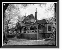 Joel Chandler Harris House, 1050 Gordon Street, Atlanta, Fulton County, GA - 2, Antique Print