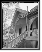 Joel Chandler Harris House, 1050 Gordon Street, Atlanta, Fulton County, GA - 7, Vintage Poster
