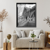 Joel Chandler Harris House, 1050 Gordon Street, Atlanta, Fulton County, GA - 7, Vintage Poster