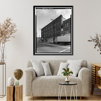 Herndon & Atlantic Life Building, 229-243 Auburn Avenue, Atlanta, Fulton County, GA, Historic Print