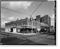 Historic Framed Print, Odd Fellows Building & Auditorium, 228-250 Auburn Avenue, Atlanta, Fulton County, GA - 5,  17-7/8" x 21-7/8"