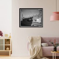 Historic Framed Print, Odd Fellows Building & Auditorium, 228-250 Auburn Avenue, Atlanta, Fulton County, GA - 6,  17-7/8" x 21-7/8"