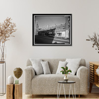 Historic Framed Print, Odd Fellows Building & Auditorium, 228-250 Auburn Avenue, Atlanta, Fulton County, GA - 6,  17-7/8" x 21-7/8"