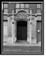 Historic Framed Print, Odd Fellows Building & Auditorium, 228-250 Auburn Avenue, Atlanta, Fulton County, GA - 12,  17-7/8" x 21-7/8"
