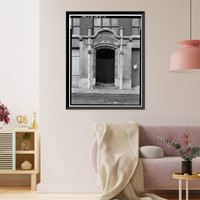 Historic Framed Print, Odd Fellows Building & Auditorium, 228-250 Auburn Avenue, Atlanta, Fulton County, GA - 12,  17-7/8" x 21-7/8"