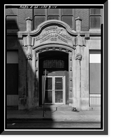 Historic Framed Print, Odd Fellows Building & Auditorium, 228-250 Auburn Avenue, Atlanta, Fulton County, GA - 14,  17-7/8" x 21-7/8"