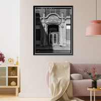 Historic Framed Print, Odd Fellows Building & Auditorium, 228-250 Auburn Avenue, Atlanta, Fulton County, GA - 14,  17-7/8" x 21-7/8"