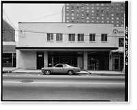 Historic Framed Print, 126-255 Auburn Avenue (Commercial Buildings), Auburn Avenue, Atlanta, Fulton County, GA - 10,  17-7/8" x 21-7/8"