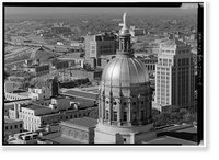 Georgia State Capitol, Capitol Square, Atlanta, Fulton County, GA - 4 Classic, Vintage Print