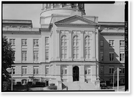 Georgia State Capitol, Capitol Square, Atlanta, Fulton County, GA - 11, Vintage Print