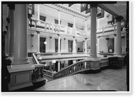 Georgia State Capitol, Capitol Square, Atlanta, Fulton County, GA - 47 Classic, Historic Print
