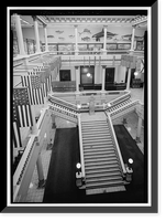 Georgia State Capitol, Capitol Square, Atlanta, Fulton County, GA - 60, Antique Print
