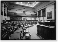 Georgia State Capitol, Capitol Square, Atlanta, Fulton County, GA - 79, Antique Print
