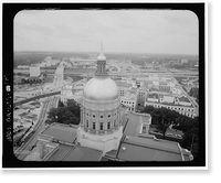 Georgia State Capitol, Capitol Square, Atlanta, Fulton County, GA - 157 Classic, Vintage Print