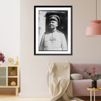 Historic Framed Print, Marie Bochkareva,  17-7/8" x 21-7/8"