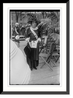 Historic Framed Print, Mrs. Lounsbery Perry,  17-7/8" x 21-7/8"