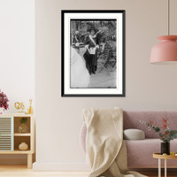 Historic Framed Print, Mrs. Lounsbery Perry,  17-7/8" x 21-7/8"