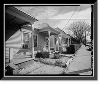 Auburn Avenue & Boulevard (Houses), Atlanta, Fulton County, GA, Vintage Wall Art