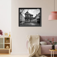 Martin Luther King Jr. Birth Home, 501 Auburn Avenue, Atlanta, Fulton County, GA - 2 Classic, Antique Wall Art