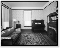 Martin Luther King Jr. Birth Home, 501 Auburn Avenue, Atlanta, Fulton County, GA - 7 Classic, Antique Print