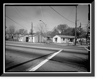 Historic Framed Print, John Hope Homes (Public Housing), Bounded by Larkin, Dora, Spelman Streets & Lane, Atlanta, Fulton County, GA - 3,  17-7/8" x 21-7/8"