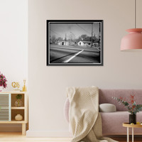 Historic Framed Print, John Hope Homes (Public Housing), Bounded by Larkin, Dora, Spelman Streets & Lane, Atlanta, Fulton County, GA - 3,  17-7/8" x 21-7/8"