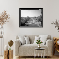 Historic Framed Print, John Hope Homes (Public Housing), Bounded by Larkin, Dora, Spelman Streets & Lane, Atlanta, Fulton County, GA - 4,  17-7/8" x 21-7/8"