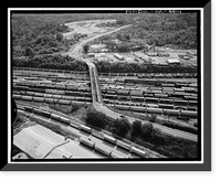 Marietta Road Bridge, Marietta Road, Spanning Inman Railroad Yards, Atlanta, Fulton County, GA, Antique Wall Art
