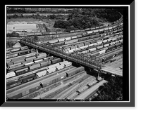 Marietta Road Bridge, Marietta Road, Spanning Inman Railroad Yards, Atlanta, Fulton County, GA - 4, Antique Wall Art
