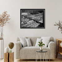 Marietta Road Bridge, Marietta Road, Spanning Inman Railroad Yards, Atlanta, Fulton County, GA - 4, Antique Wall Art