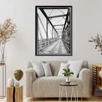 Marietta Road Bridge, Marietta Road, Spanning Inman Railroad Yards, Atlanta, Fulton County, GA - 14 Classic, Historic Reproduction