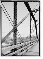 Marietta Road Bridge, Marietta Road, Spanning Inman Railroad Yards, Atlanta, Fulton County, GA - 17, Vintage Poster