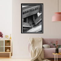 Marietta Road Bridge, Marietta Road, Spanning Inman Railroad Yards, Atlanta, Fulton County, GA - 22, Antique Poster