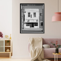 Old College Park City Hall, 3814 East Main Street, College Park, Fulton County, GA, Historic Print