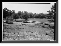 Fort Frederica, Barracks (Ruins), Saint Simons Island, Glynn County, GA - 4, Vintage Poster