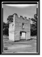 Fort Frederica, Barracks (Ruins), Saint Simons Island, Glynn County, GA - 6, Vintage Poster