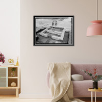 Fort Frederica, Barracks (Ruins), Saint Simons Island, Glynn County, GA - 8, Historic Print