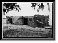 Fort Frederica, King's Magazine (Ruins), Saint Simons Island, Glynn County, GA - 2, Antique Poster