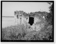 Fort Frederica, King's Magazine (Ruins), Saint Simons Island, Glynn County, GA - 9, Historic Print