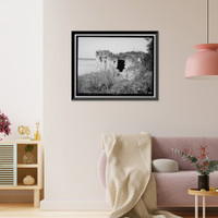 Fort Frederica, King's Magazine (Ruins), Saint Simons Island, Glynn County, GA - 9, Historic Print
