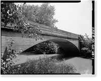 Lutens Bridge, County Road 228, Spanning Pine Log Creek, Cash vicinity, Gordon County, GA, Antique Wall Art