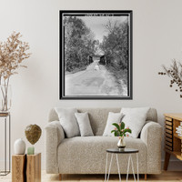 Gordon County Road 220 Bridge, Spanning Pine Log Creek on County Road 220, Fairmount vicinity, Gordon County, GA - 3, Antique Wall Art